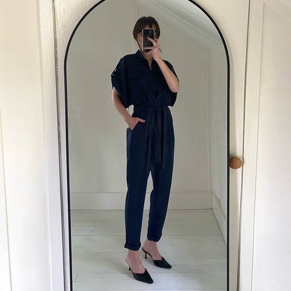 Young Fabulous & Broke Dolman Sleeve Aviator Jumpsuit NWT